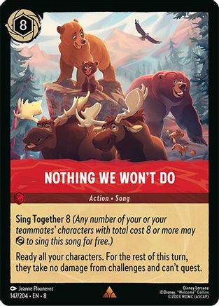 Nothing We Won't Do (147/204) - Reign of Jafar Cold Foil - for just $0.41! 