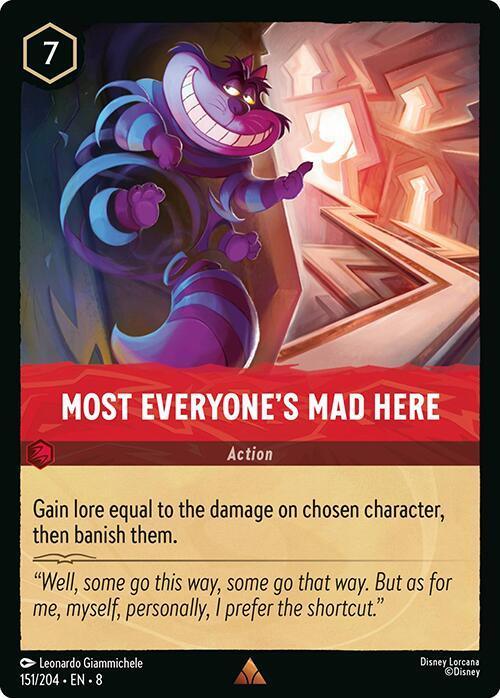 Most Everyone's Mad Here (151/204) [Reign of Jafar] - for just $0.10! 