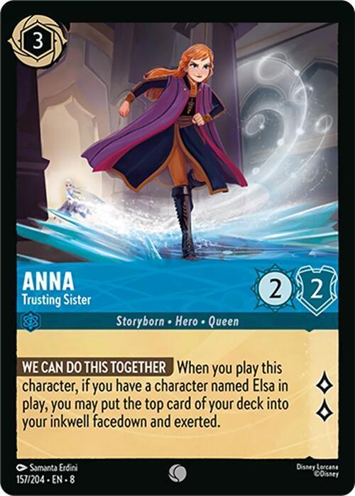 Anna - Trusting Sister (157/204) [Reign of Jafar] - for just $0.10! 