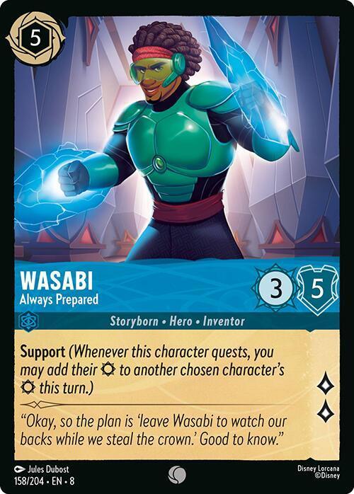 Wasabi - Always Prepared (158/204) [Reign of Jafar] - for just $0.10! 