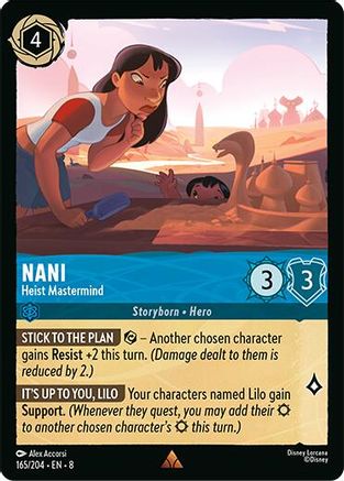 Nami - Heist Mastermind (165/204) - Reign of Jafar Cold Foil - for just $0.14! 