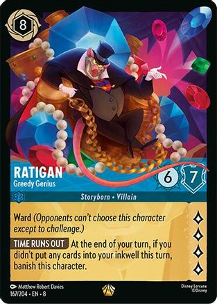 Ratigan - Greedy Genius (167/204) - Reign of Jafar - for just $0.32! 