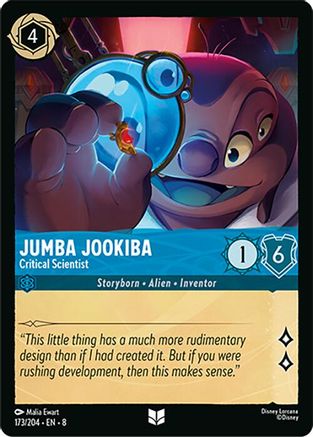 Jumba Jookiba - Critical Scientist (173/204) - Reign of Jafar - for just $0.03! 