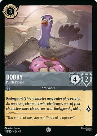 Bobby - Purple Pigeon (182/204) - Reign of Jafar - for just $0.03! 