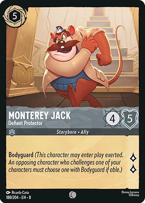 Monterey Jack - Defiant Protector (188/204) [Reign of Jafar] - for just $0.10! 