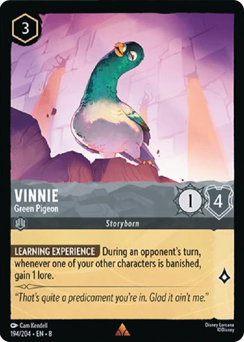 Vinnie - Green Pigeon (194/204) [Reign of Jafar] - for just $0.10! 