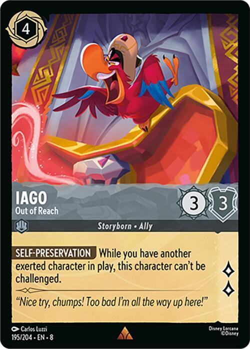 Iago - Out of Reach (195/204) [Reign of Jafar] - for just $0.10! 