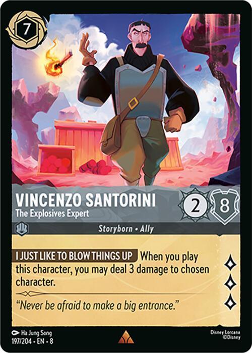 Vincenzo Santorini - The Explosives Expert (197/204) [Reign of Jafar] - for just $0.30! 