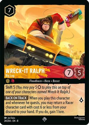 Wreck-It Ralph - Big Lug (24/204) - Reign of Jafar Cold Foil - for just $0.35! 