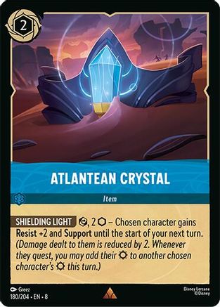 Atlantean Crystal (180/204) - Reign of Jafar Cold Foil - for just $0.12! 