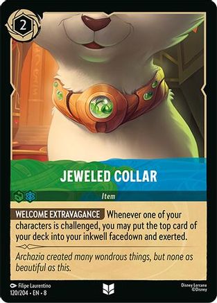 Jeweled Collar (120/204) - Reign of Jafar - for just $0.03! 