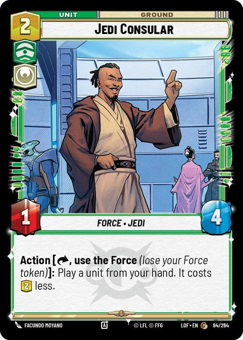 Jedi Consular (94/264) (94/264) [Legends of the Force] - for just $0.10! 
