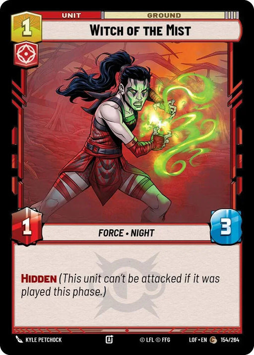 Witch of the Mist (154/264) (154/264) [Legends of the Force] - for just $0.10! 