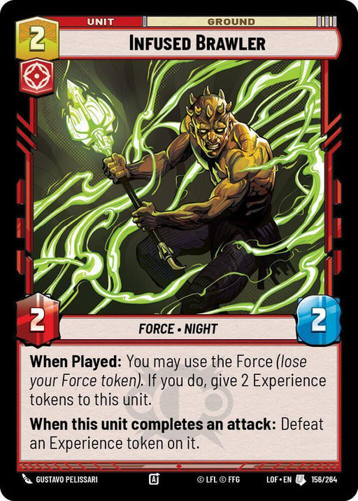 Infused Brawler (156/264) (156/264) [Legends of the Force] - for just $0.10! 