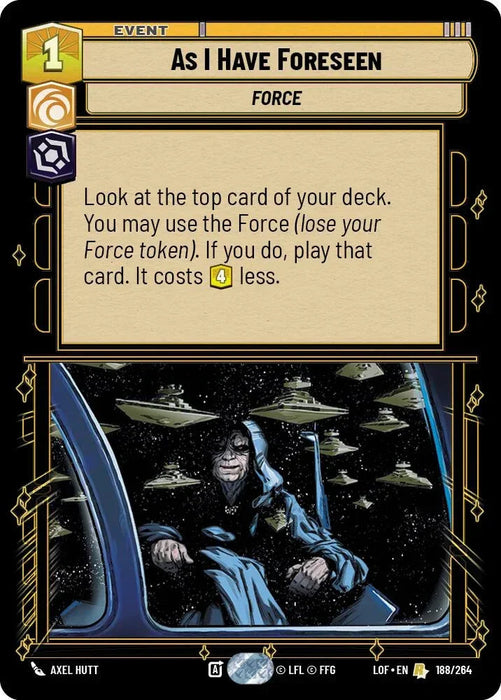 As I Have Foreseen (188/264) (188/264) [Legends of the Force] - for just $0.15! 