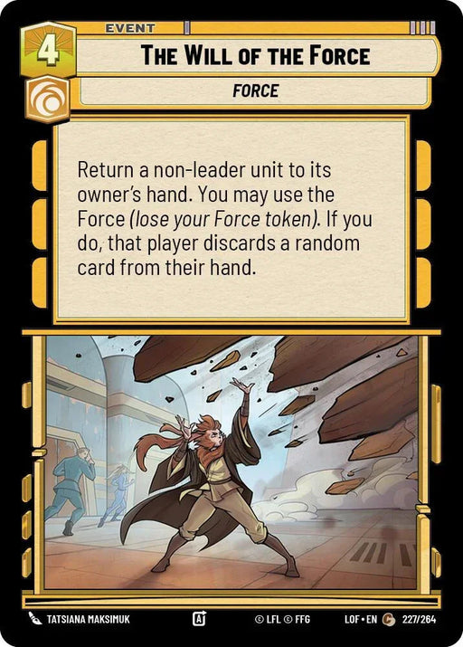 The Will of the Force (227/264) (227/264) [Legends of the Force] - for just $0.10! 