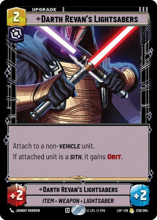 Darth Revan's Lightsabers (238/264) (238/264) [Legends of the Force] - for just $0.60! 
