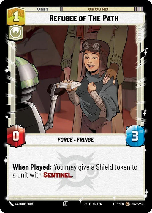 Refugee of The Path (242/264) (242/264) [Legends of the Force] - for just $0.10! 