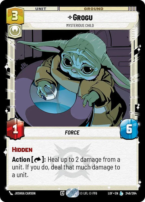 Grogu - Mysterious Child (246/264) (246/264) [Legends of the Force] - for just $1.40! 