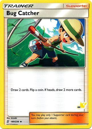 Bug Catcher (189/236) (Pikachu Stamp #44) [Battle Academy 2020] - for just $0.10! 