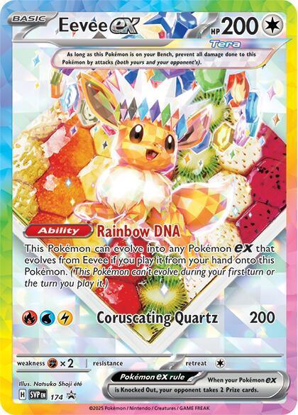 Eevee ex (174) [Scarlet & Violet: Black Star Promos] - for just $11.10! 
