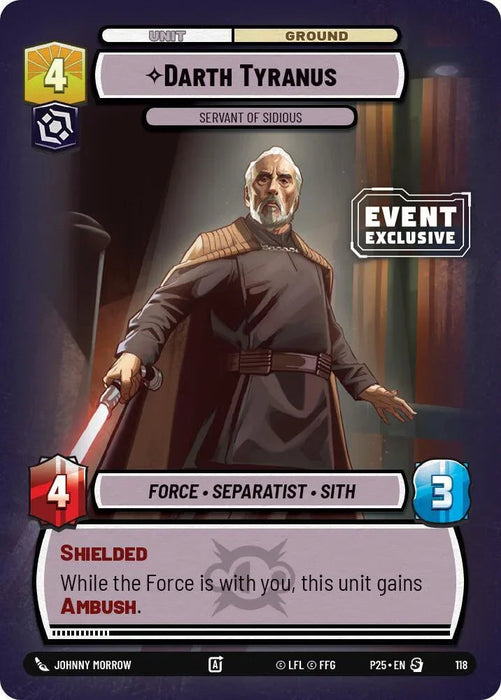 Darth Tyranus (118) - Servant of Sidious (118) [Miscellaneous] - for just $2.35! 