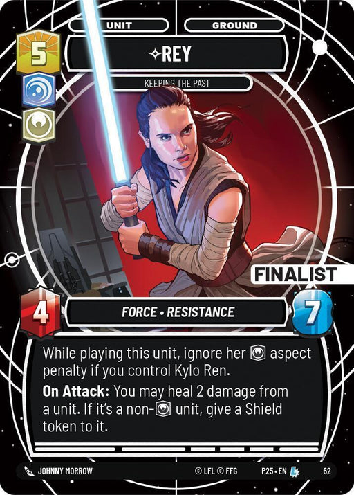 Rey (62) - Keeping the Past (Finalist) (62) [Store Showdown Promos] - for just $0.10! 