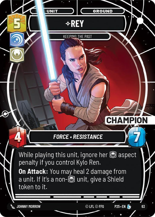 Rey (63) - Keeping the Past (Champion) (63) [Store Showdown Promos] - for just $0.10! 