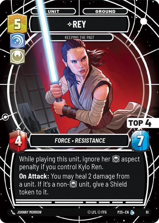 Rey (61) - Keeping the Past (Top 4) (61) [Store Showdown Promos] - for just $0.10! 