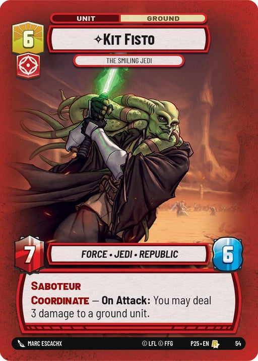 Kit Fisto (54) - The Smiling Jedi (54) [Store Showdown Promos] - for just $5.20! 
