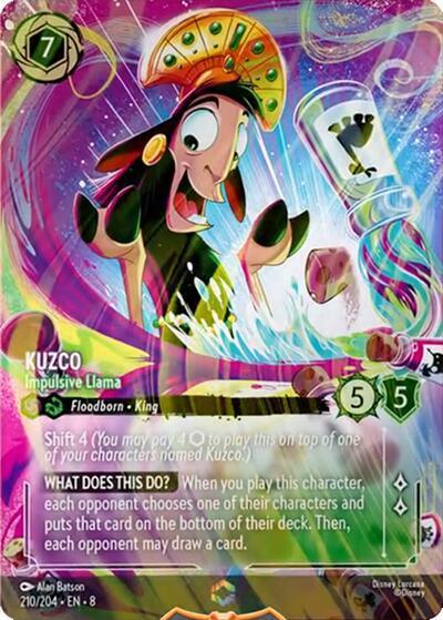 Kuzco - Impulsive Llama (Enchanted) (210/204) [Reign of Jafar] - for just $30.55! 