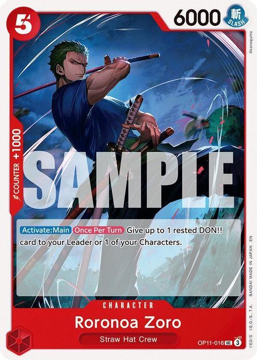 Roronoa Zoro [A Fist of Divine Speed] - for just $0.10! 