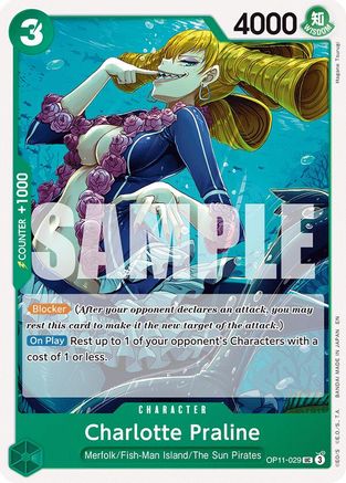 Charlotte Praline (OP11-029) - A Fist of Divine Speed - for just $0.05! 
