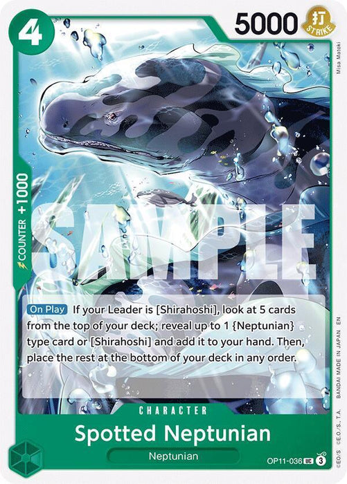 Spotted Neptunian [A Fist of Divine Speed] - for just $0.10! 