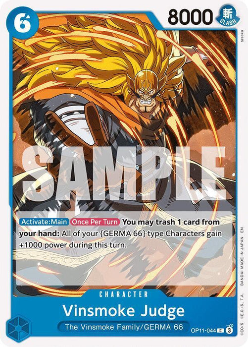 Vinsmoke Judge [A Fist of Divine Speed] - for just $0.10! 
