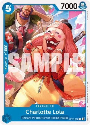 Charlotte Lola (OP11-052) - A Fist of Divine Speed - for just $0.05! 