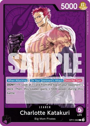 Charlotte Katakuri (062) (OP11-062) - A Fist of Divine Speed - for just $0.08! 