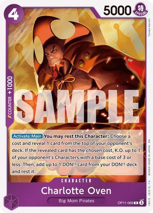 Charlotte Oven (OP11-066) - A Fist of Divine Speed Foil - for just $0.05! 