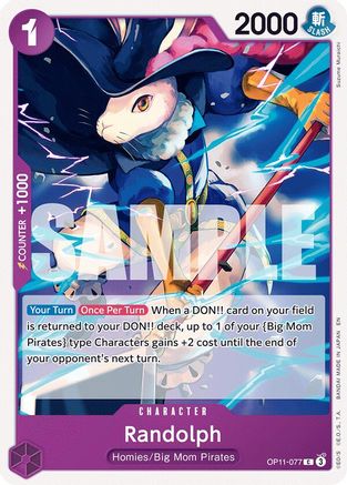 Randolph (OP11-077) - A Fist of Divine Speed - for just $0.05! 