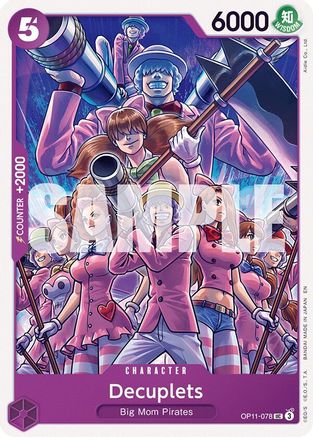 Decuplets (OP11-078) - A Fist of Divine Speed - for just $0.05! 