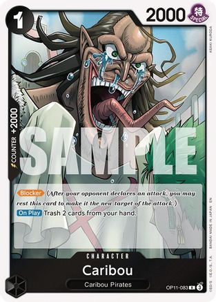 Caribou (OP11-083) - A Fist of Divine Speed Foil - for just $0.13! 