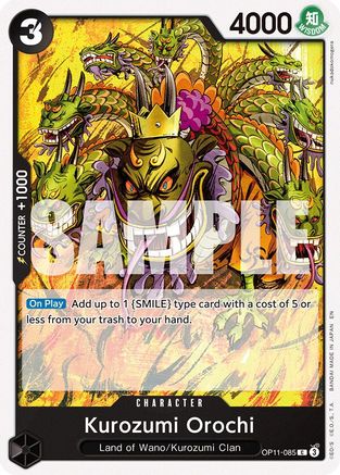 Kurozumi Orochi (OP11-085) - A Fist of Divine Speed - for just $0.05! 