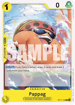 Pappag (OP11-109) - A Fist of Divine Speed - for just $0.05! 