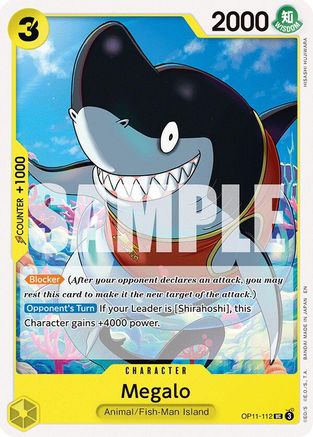 Megalo (OP11-112) - A Fist of Divine Speed - for just $0.05! 