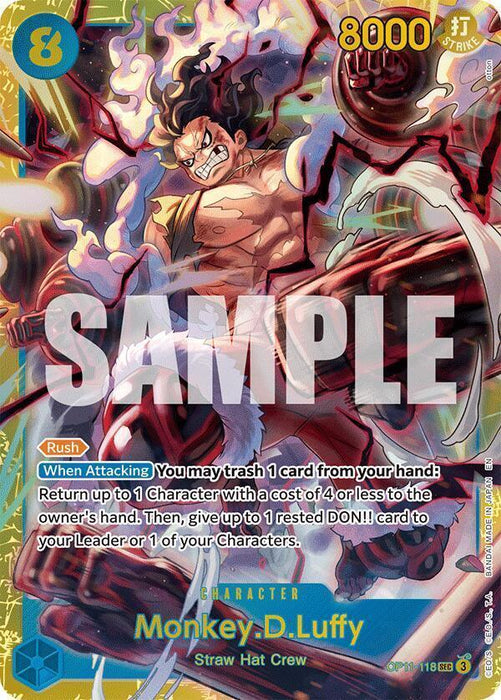 Monkey.D.Luffy (118) [A Fist of Divine Speed] - for just $2.05! 