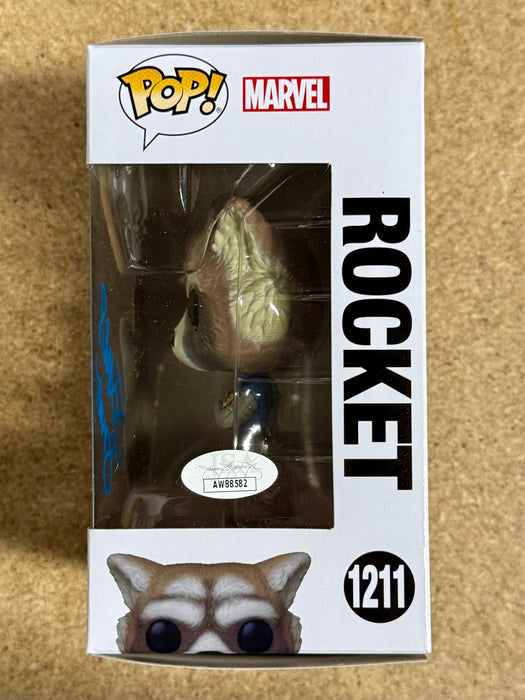 Director James Gunn Signed Funko Pop! Marvel #1211 Rocket GOTG 2023 With JSA COA - for just $300! 