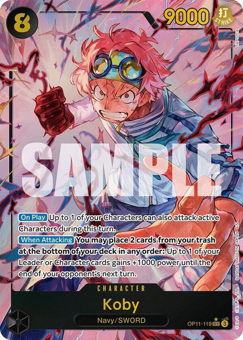 Koby (119) (Alternate Art) [A Fist of Divine Speed] - for just $5.65! 