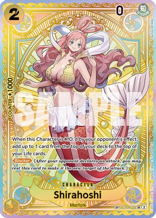 Shirahoshi (SP) (EB01-057) - A Fist of Divine Speed Foil - for just $46.48! 