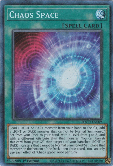 Chaos Space [TOCH-EN009] Collector's Rare - for just $2.90! 