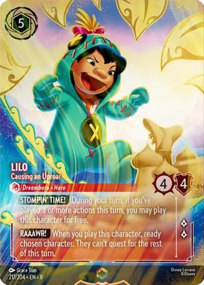 Lilo - Causing an Uproar (Enchanted) (217/204) [Reign of Jafar] - for just $35.60! 
